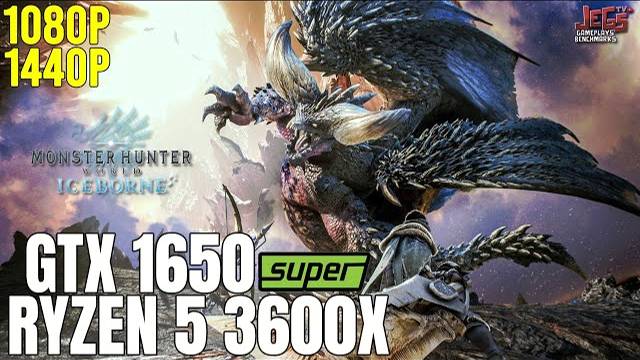 Monster Hunter World Iceborne | Ryzen 5 3600x + GTX 1650 Super | 1080p, 1440p benchmarks!