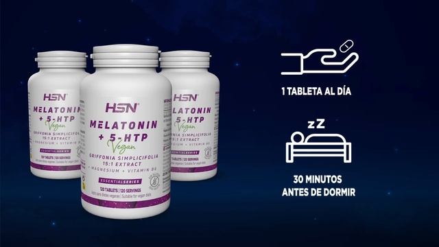 Melatonina + 5-HTP ¡Mejora tu descaso!