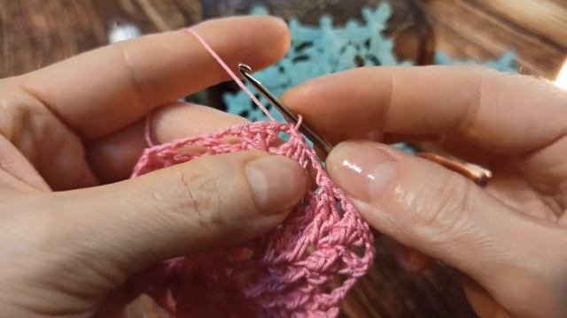 СНЕЖИНКА крючком. МК.SNOWFLAKE crochet.