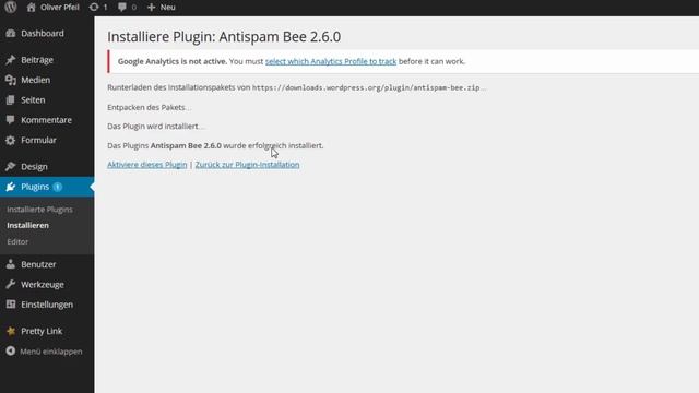 WordPress-Plugin Antispam Bee