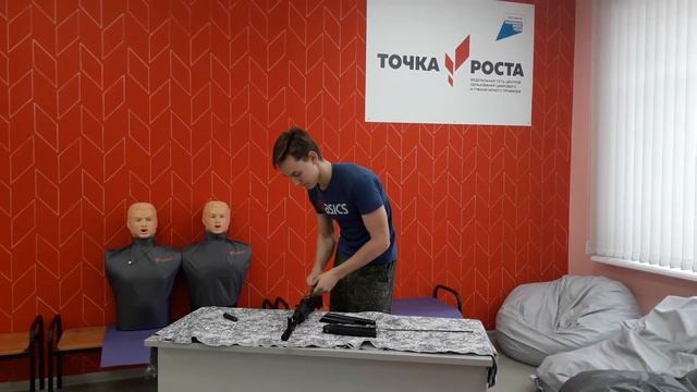 Подготовка к игре " Патриоты России" ГБОУ СОШ5, г. Сызрань.