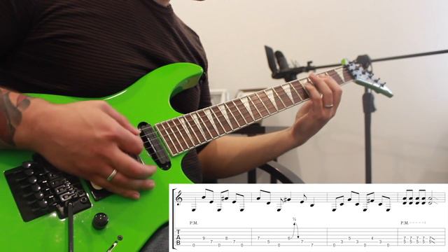 ‘Symphony Of Destruction’ by Megadeth - Guitar Playthrough w/tabs (Chris Zoupa)