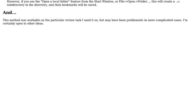 How can I keep track of which existing lines of code/text have passed some new review?