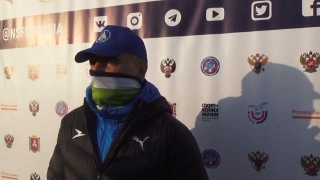 Главный тренер ЮФУ Калин Степанян после матча КБГУ-ЮФУ (1:3)
