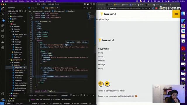 Web App Cloning Series Ep.13: truewind.ai