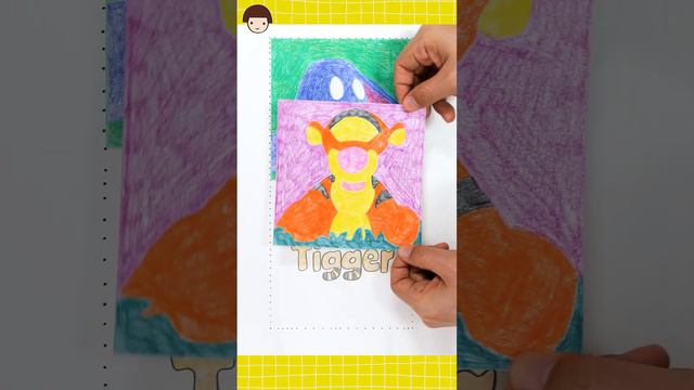Winnie the Pooh paper craft   Winnie the Pooh and his friends coloring #shorts #art