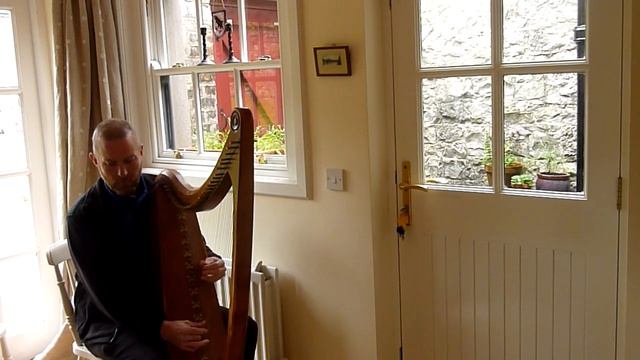 Old Irish harp tune: John OReilly the Active. Partial reconstruction from Bunting manuscript 179