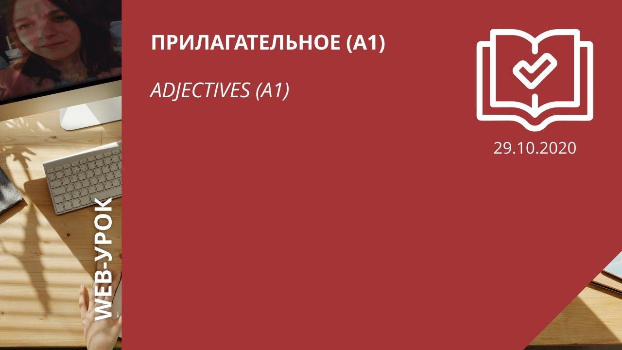 Прилагательное А1  Adjectives A1