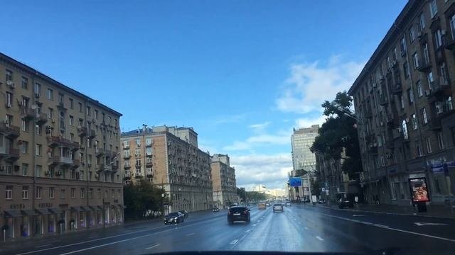 МОСКВА. ЛЕНИНСКИЙ ПРОСПЕКТ. АВТОПРОГУЛКА