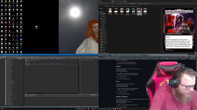 Forge Custom Magic Card programming Process, Not Minecraft