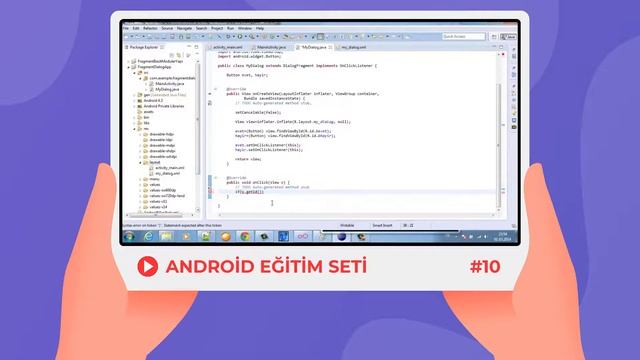 ANDROİD EĞİTİM SETİ | DERS 10 | FRAGMENT DİALOG FRAGMENT KULLANIMI