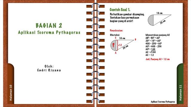 Matematika SMP Kelas 8 - Teorema Pythagoras Bag. 2 Aplikasi Teorema Pythagoras