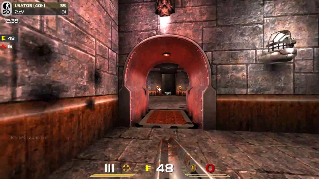 Забег в Quake 3 Arena