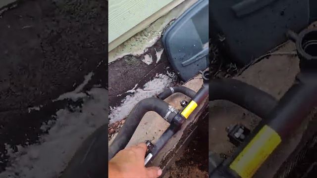 2013 Subaru outback FB 2.5 oil in intake part 1