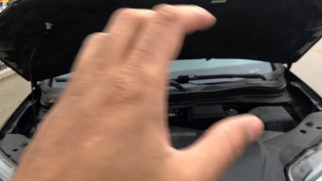 Honda Pilot - Engine coolant reservoir location