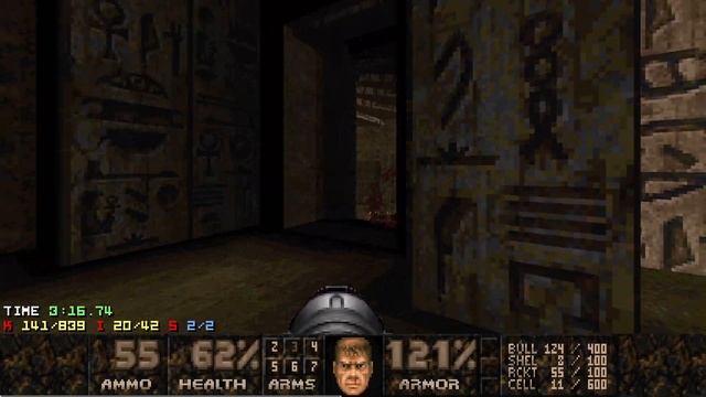 Doom II 1x1 [Map11] UVMax in 6:25