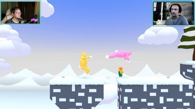ВЕЧЕРНИЙ СТРИМ ! SUPER BUNNY MAN! СМЕШНО!  #кооп #кооператив #смешные #игры #superbunnyman