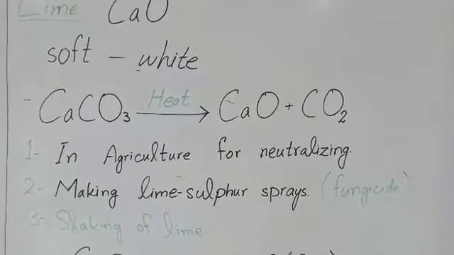 Role of lime in Agriculture || Ch#02 || s-Block Element || Chemistry12 || FSc-2