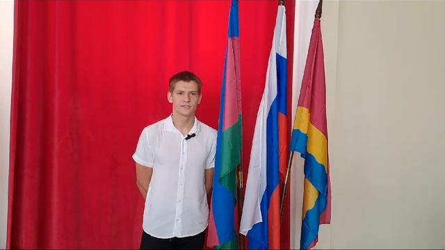 Выборы президента школьного самоуправления. Мусиенко Даниил ученик 8Б класса.