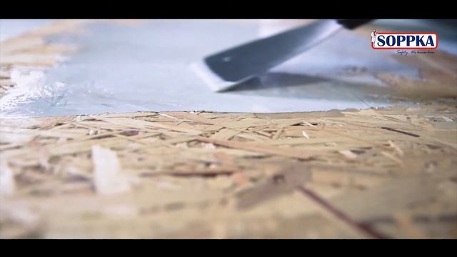 Шпатлевка Soppka для плит OSB. Выравнивание поверхности плит OSB перед отделкой