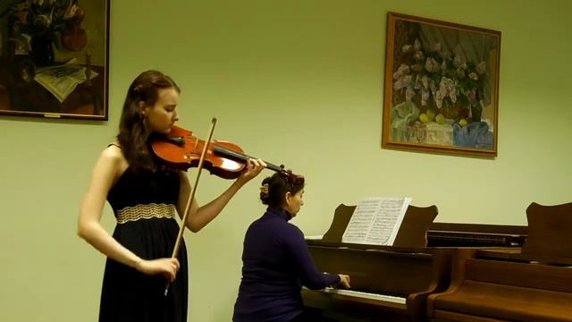 B. Bartok, Concerto for viola and orchestra, 1 movement