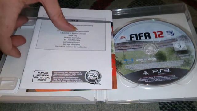 Nostalgamer Unboxing FIFA 12 Special Edition On Sony Playstation Three PS3 UK PAL