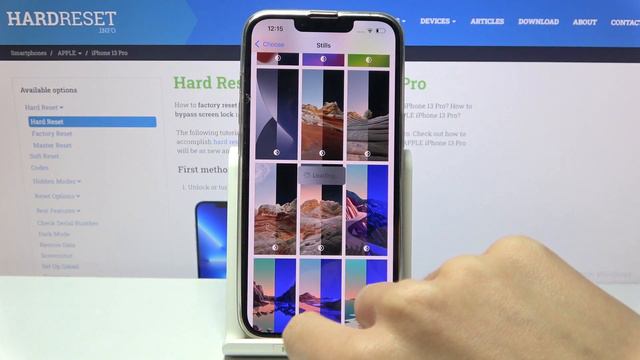How to Set Up Lock & Home Screen Picture on iPhone 13 Pro – Change Wallpaper