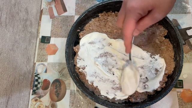 1022/ Вкуснейшая и быстрая запеканка, как в детском саду, из мяса и риса!
