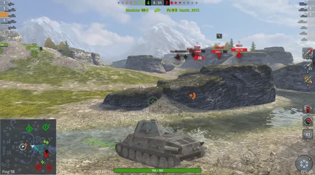 World of Tanks Blitz – игра во взводе на Т-25