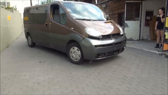 opel vivaro bikolor wrap