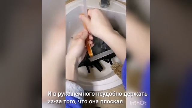 Губка из джута тест-драйв