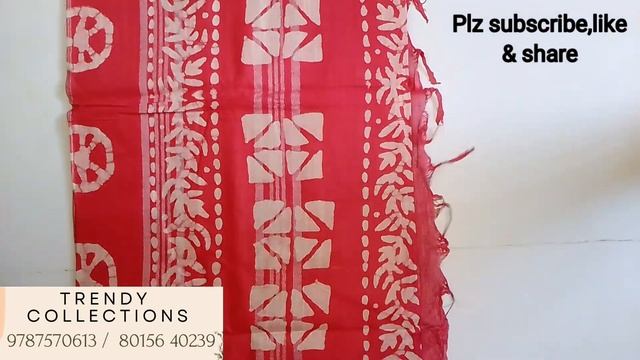 Linen Batik Print Sarees ?SB TRENDY COLLECTIONS ONLINE SAREES AT MADURAI ?
