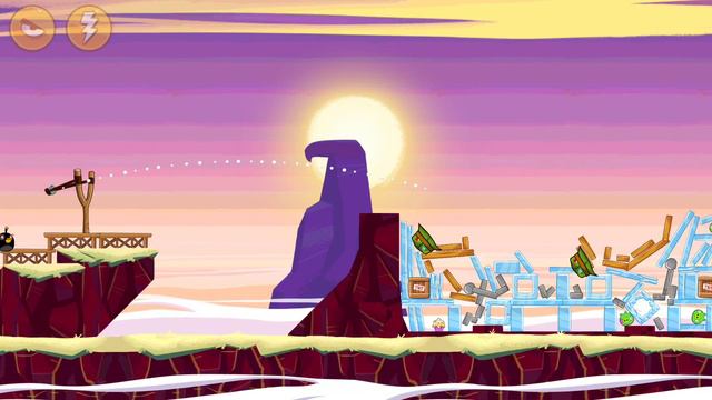 Mighty League Test Levels 93-44 3-Star Walkthrough | Angry Birds Classic
