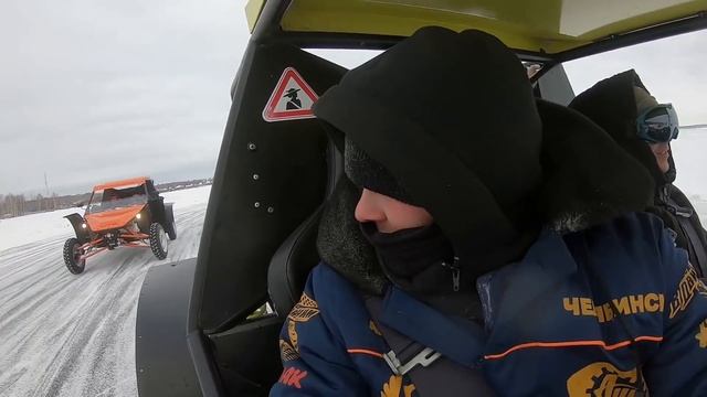 На багги с чемпионами Урала по дрифту. В погоне за Жигулями. Зимний кайф!