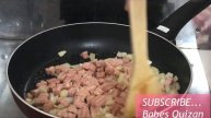 Spam w/Okra & Green bell pepper|| my own recipe||Babes Quizan