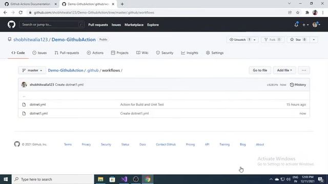 How to use GithHub Action with .Net Core App | Live Demo