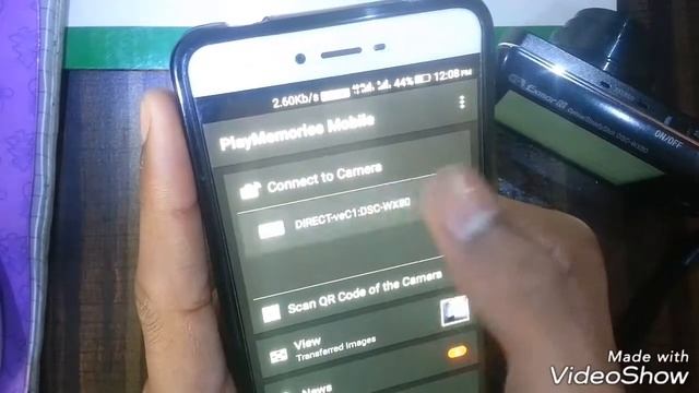 How to control sony DSC-WX80/ any sony camera with mobile