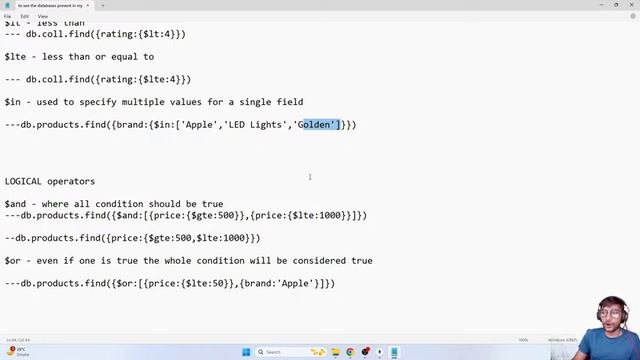 Query Operators and Intro to Compass: Mongo DB