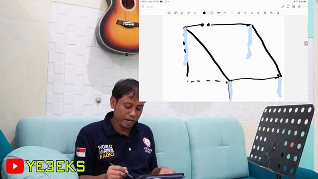 How To Make Antenna Quad Loop 40m || Easy and Cheap