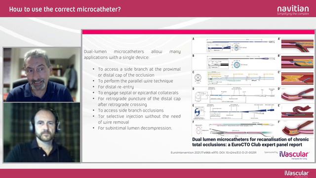 iVascular podcast: How to use the correct microcatheter
