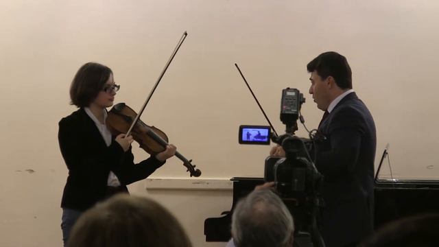 мастер-класс по скрипке (с Катей)