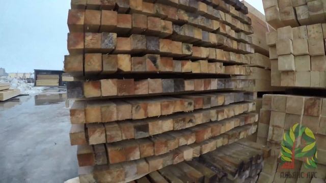 Азбука-Леса Брусок 50x50 2 сорт естественной влажности