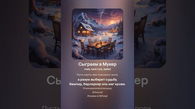 Ost Илья Наст Сказка против науки Сыграем в Мукер (ария Саймона)