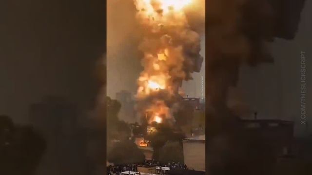 пожар на заводе по производству фейрверков