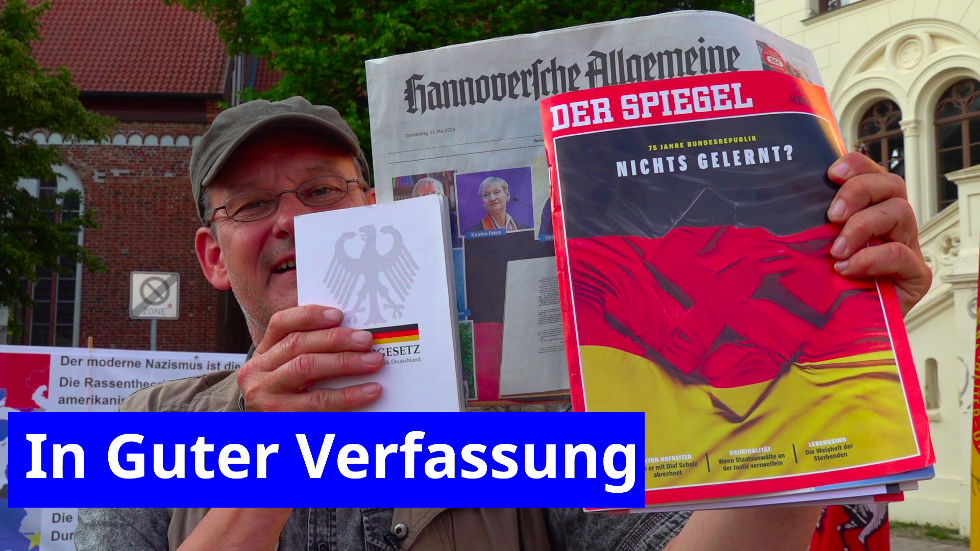 75 Jahre Grundgesetz-Täuschung der Bundesrepublik Deutschland! Rüdiger Hoffmann live!