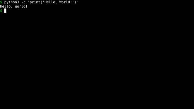 python3 tutorial | d flag