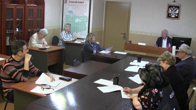 Внеочередное пятнадцатое заседание Совета депутатов муниципального округа Измайлово