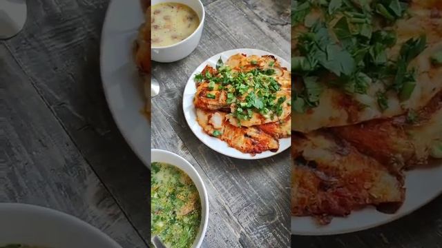 СЛИВОЧНЫЙ СУП С КОЛБАСКАМИ, ПАЛТУС НА ГРИЛЕ