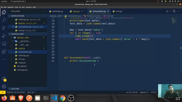 Django Channels Mini Project | Create Table Using Django Channels | Newton School