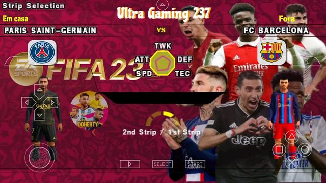 FIFA 23 PPSSPP Grafik HD Full New Update Kits Winter Transfer Di Android Komentator Peter Dury